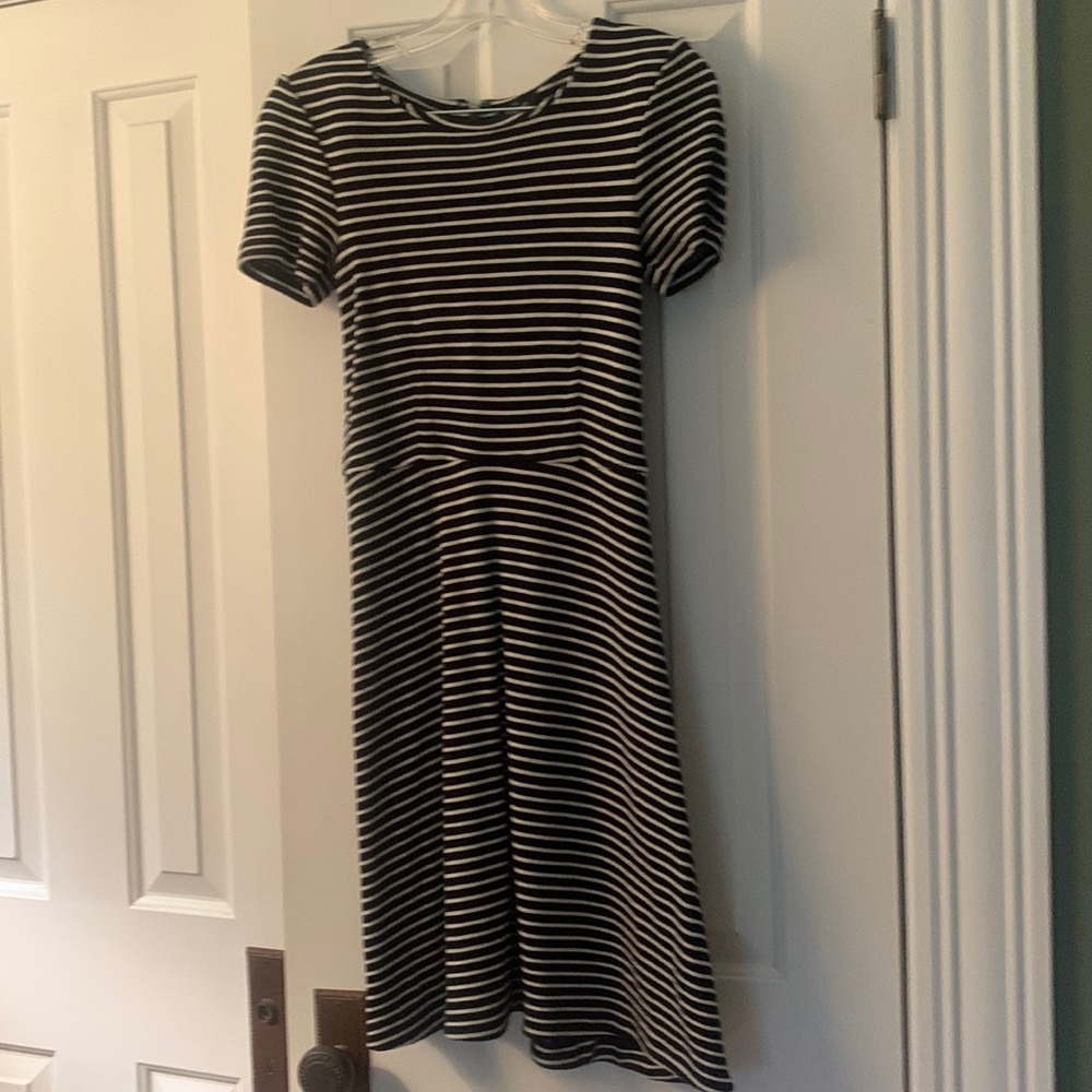 Madewell striped dress size small